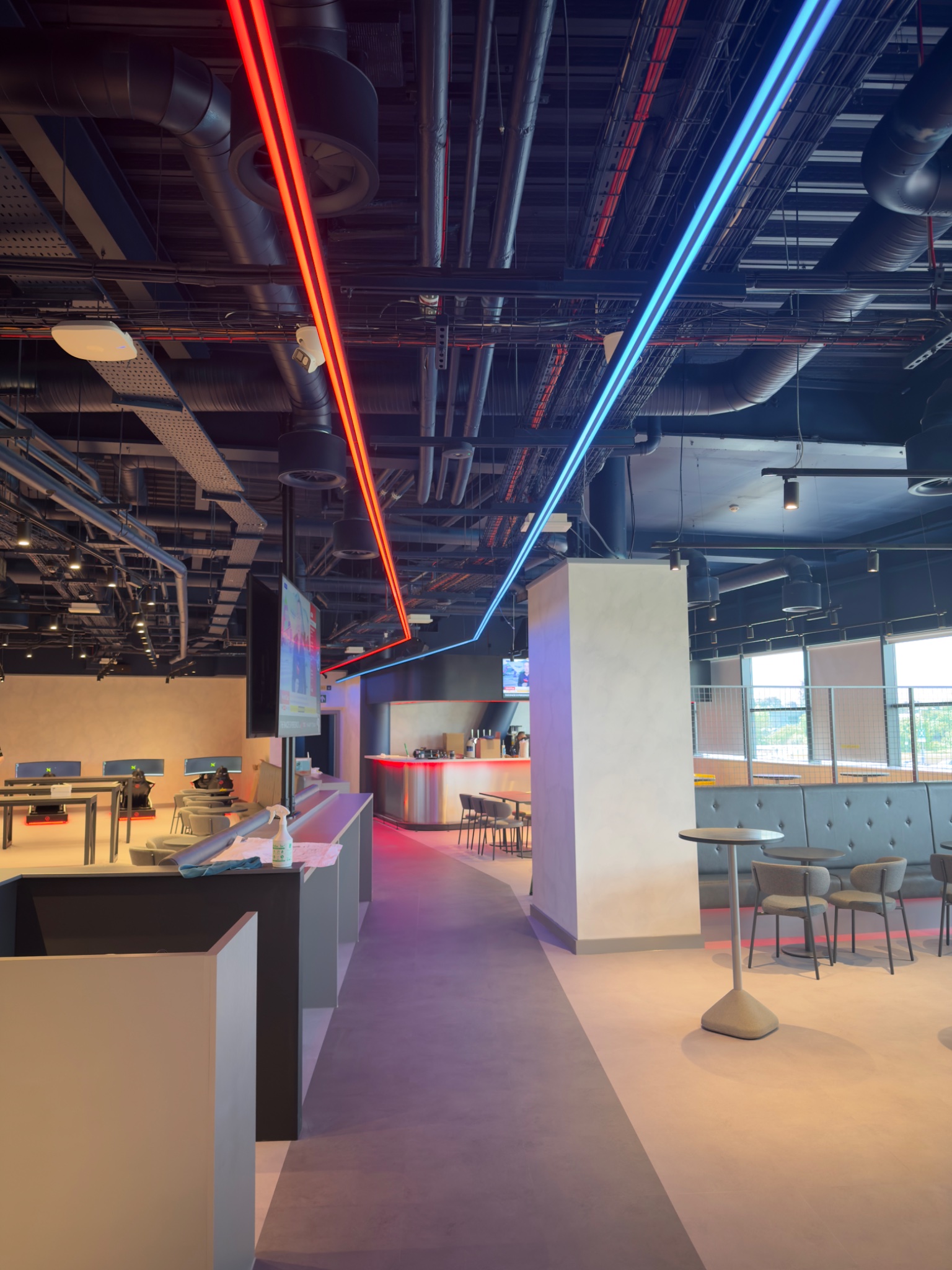 LED lighting and shop fit out in Coventry